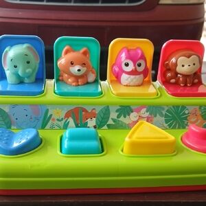 Colorful Animal Pop-Up Toy